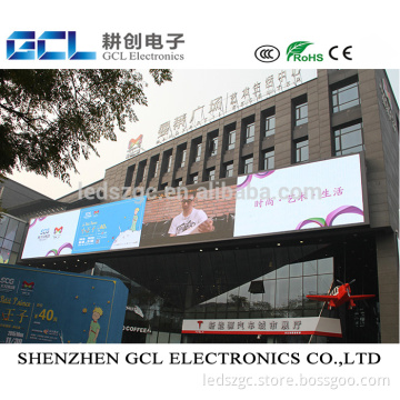 Big outdoor full color display screen p10 led screen advertising